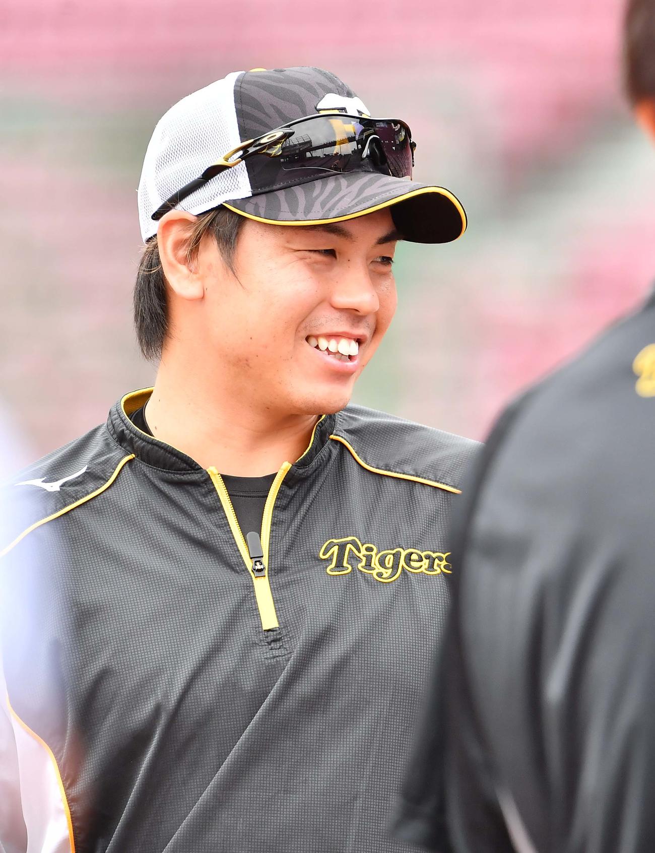 阪神梅野隆太郎（2021年9月11日撮影）