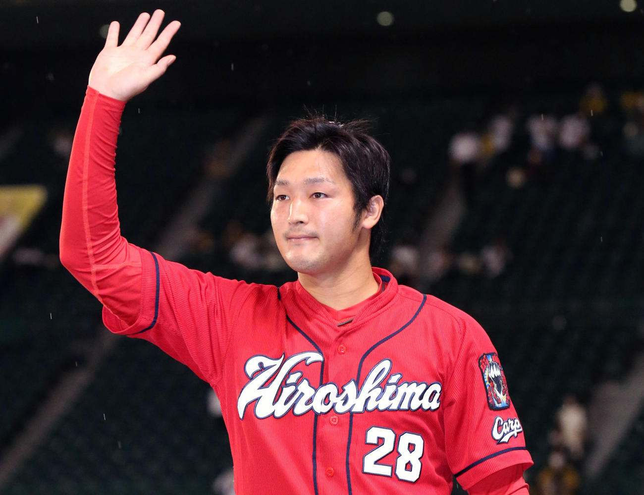 広島床田寛樹（2021年9月28日撮影）