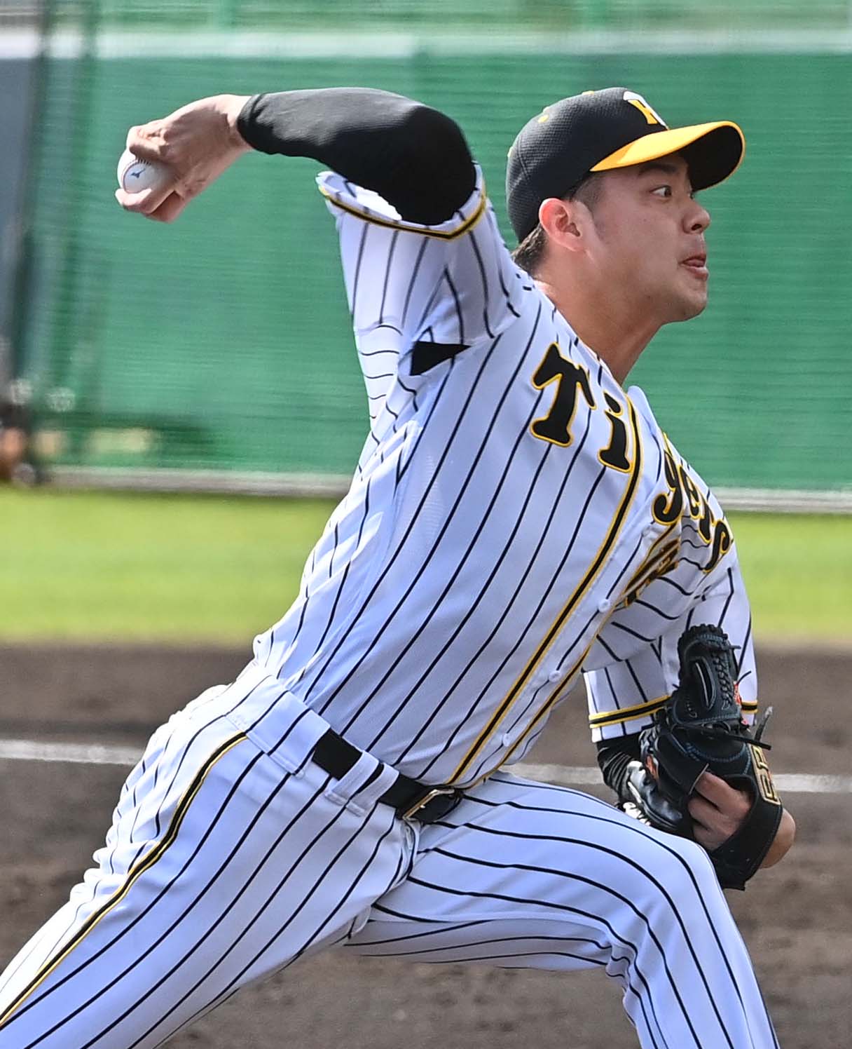 阪神鈴木翔太（2021年2月4日撮影）