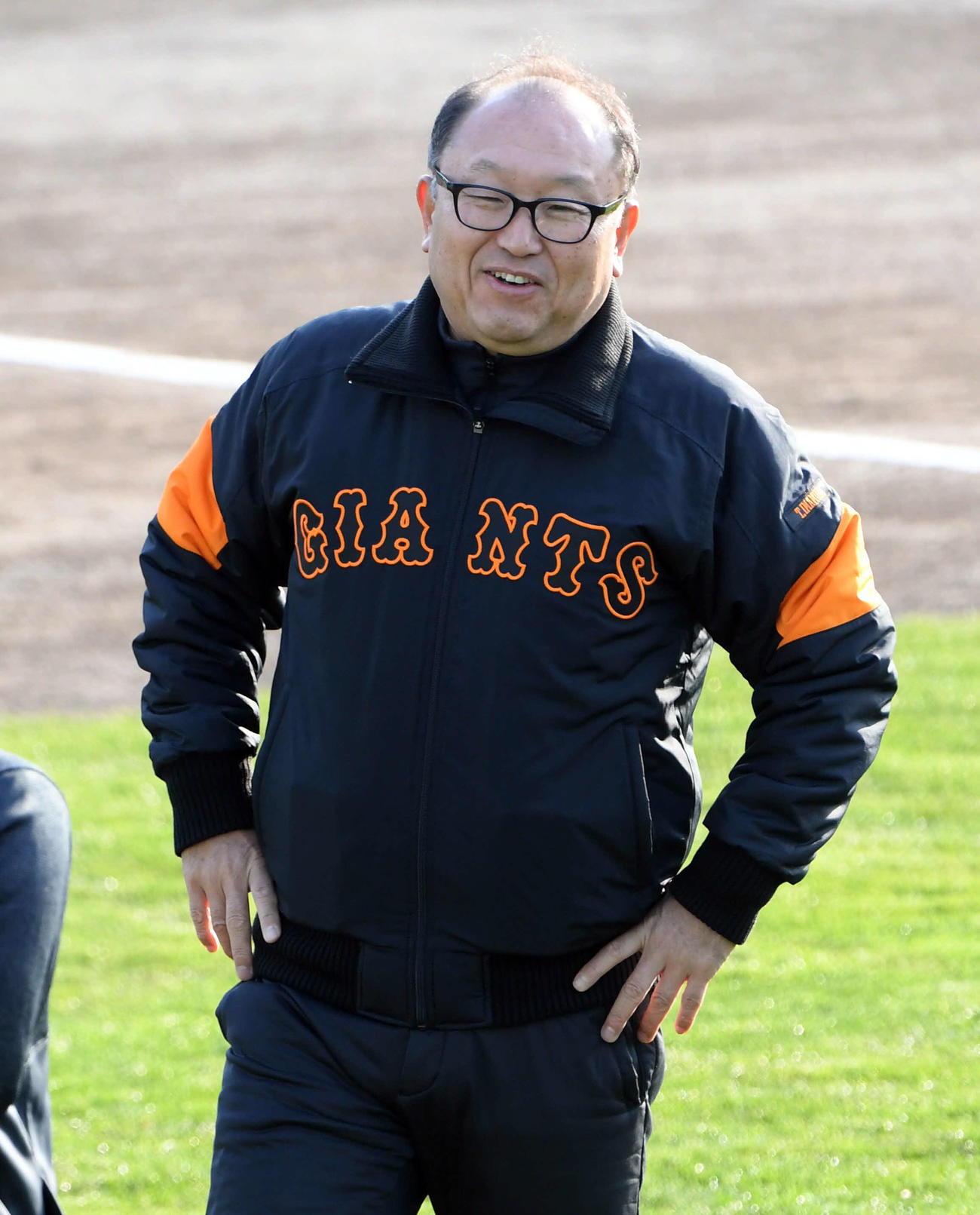 巨人今村司球団社長（2020年2月2日撮影）