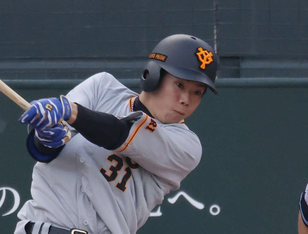 巨人松原聖弥（2021年9月23日）