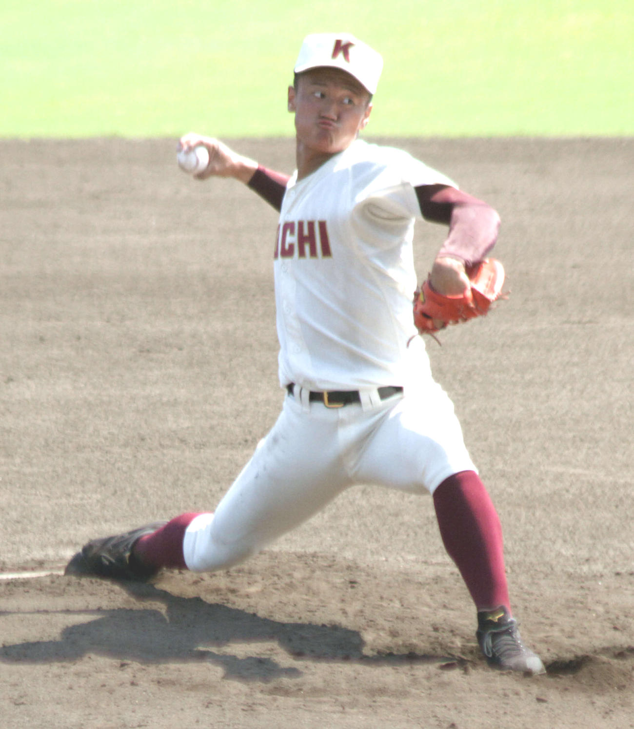 高知・森木大智投手（21年7月28日撮影）