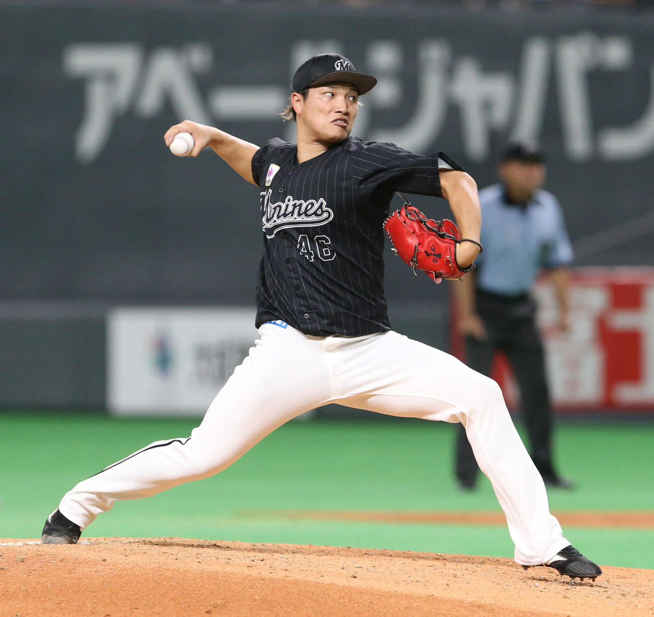 ロッテ岩下大輝（2021年8月24日）