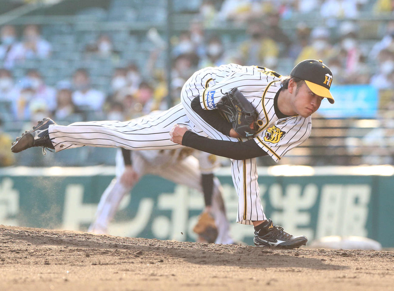 阪神高橋遥人（2021年10月2日撮影）