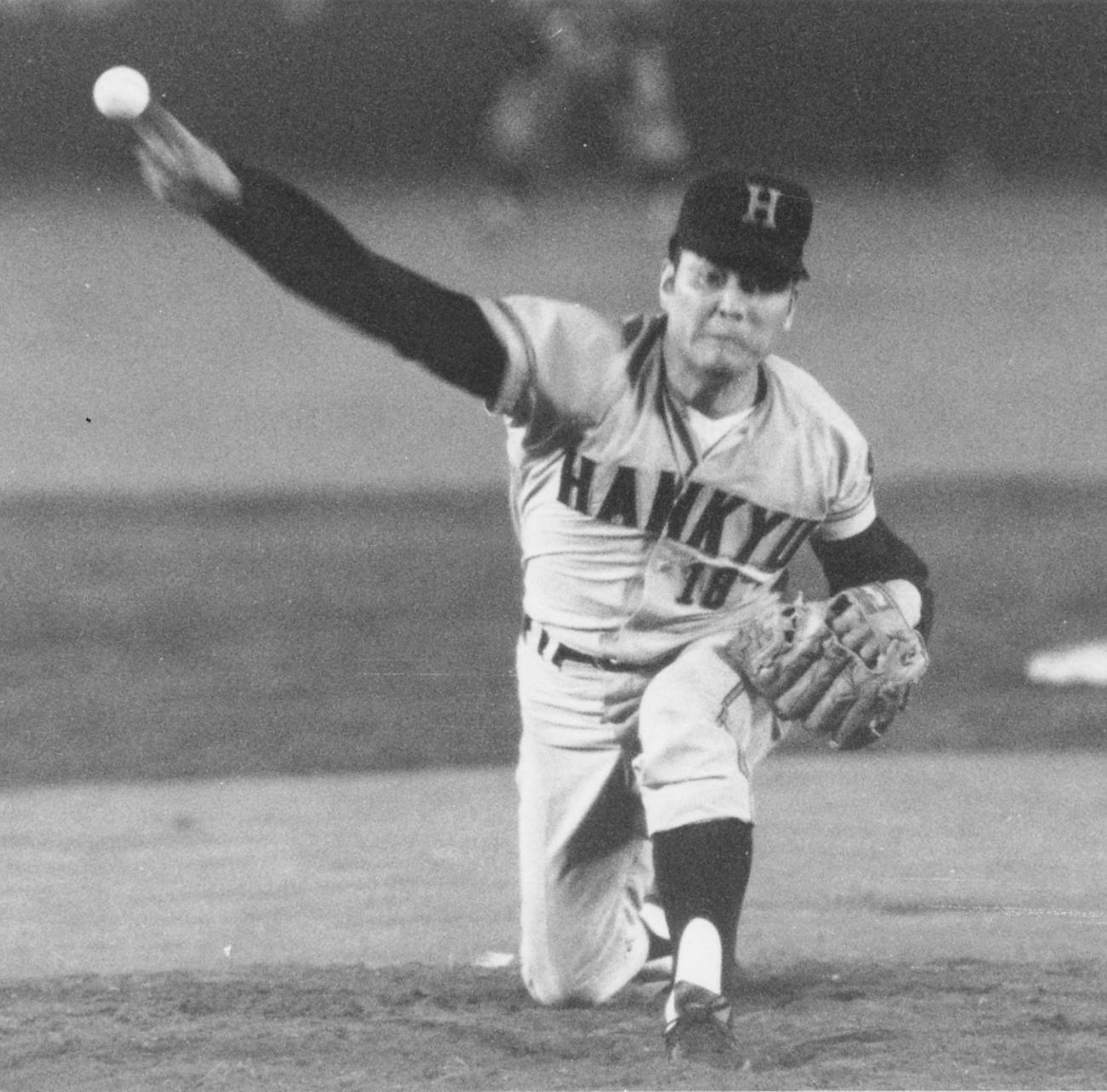 現役時代の米田哲也氏