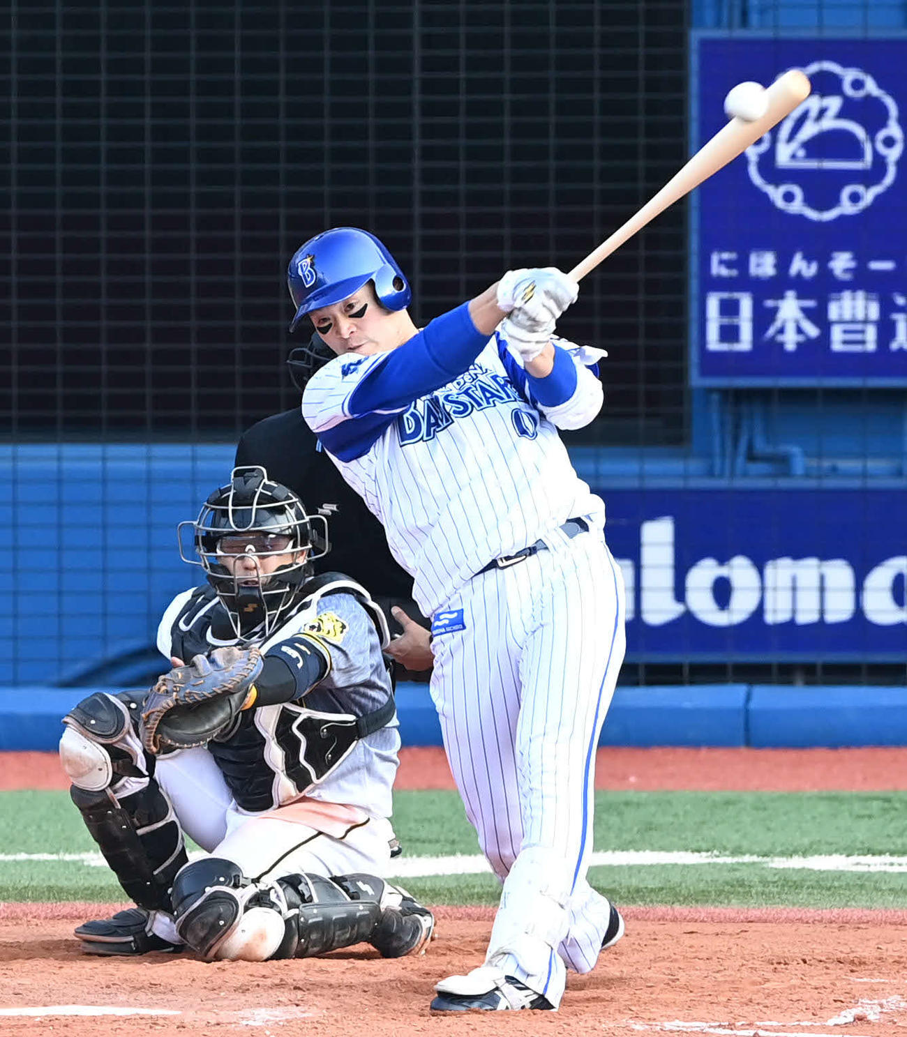 DeNA中井大介（2021年4月11日撮影）