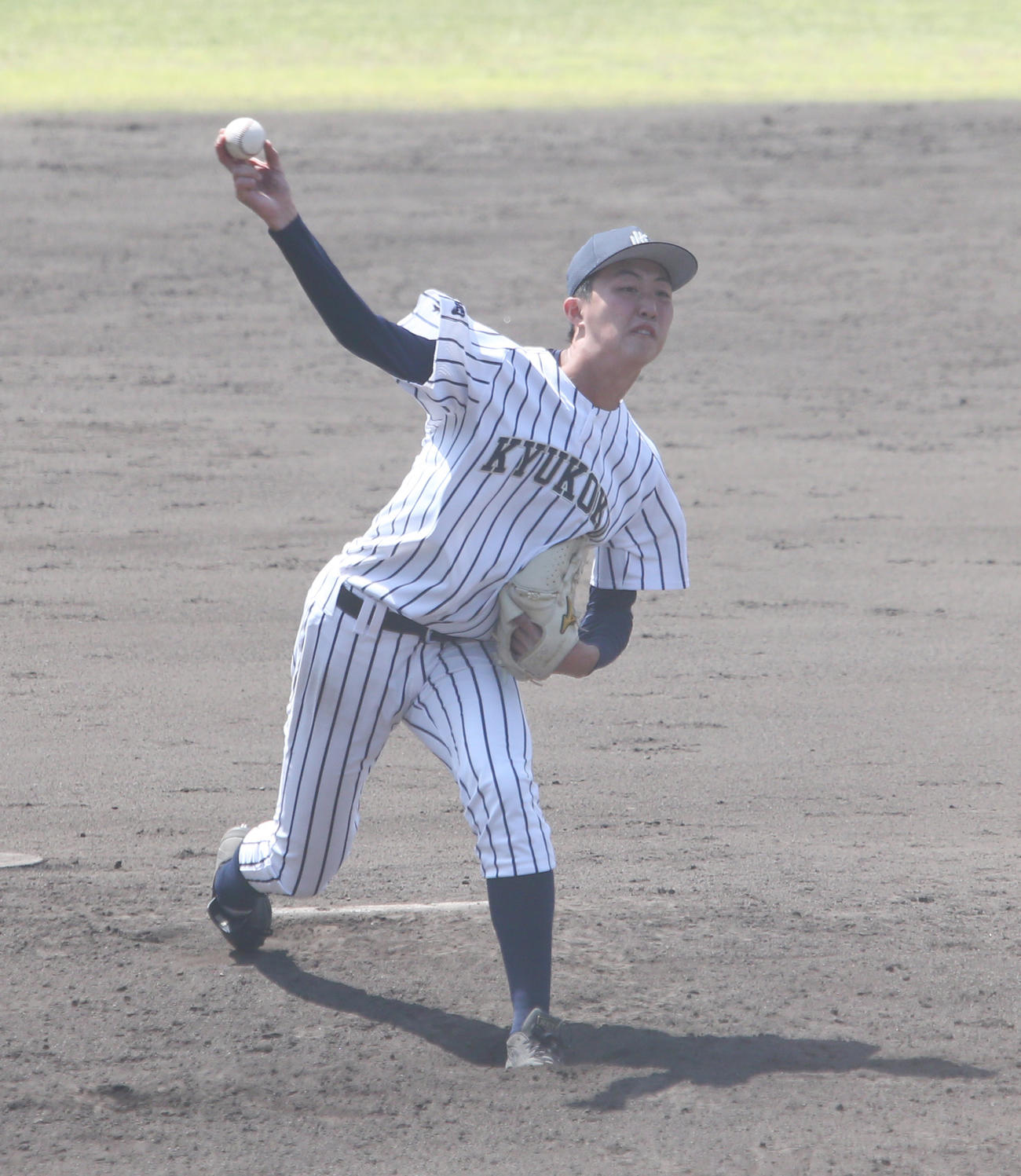 九州国際大付・柳川大晟（2021年4月27日撮影）