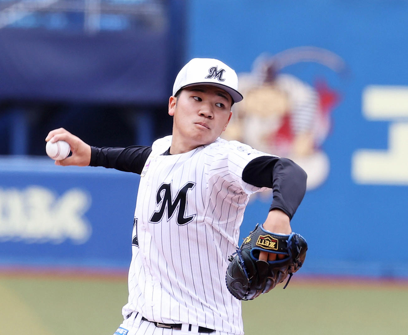 ロッテ小沼健太（2021年5月5日撮影）