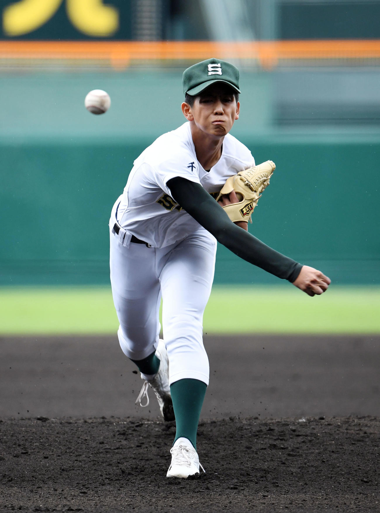 専大松戸・深沢鳳介（2021年8月16日撮影）