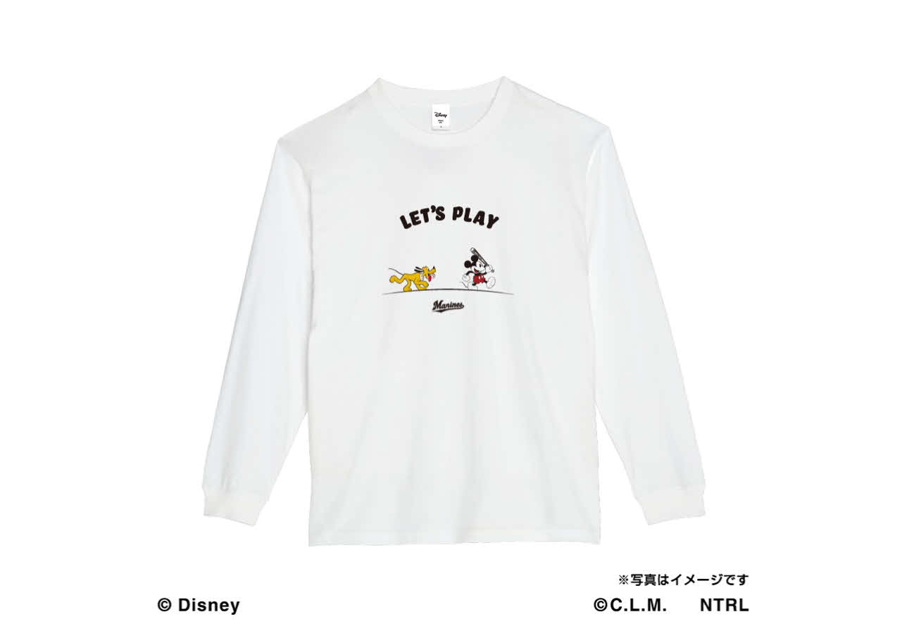 ロッテはミッキーマウスとのコラボグッズを発売する（球団提供）