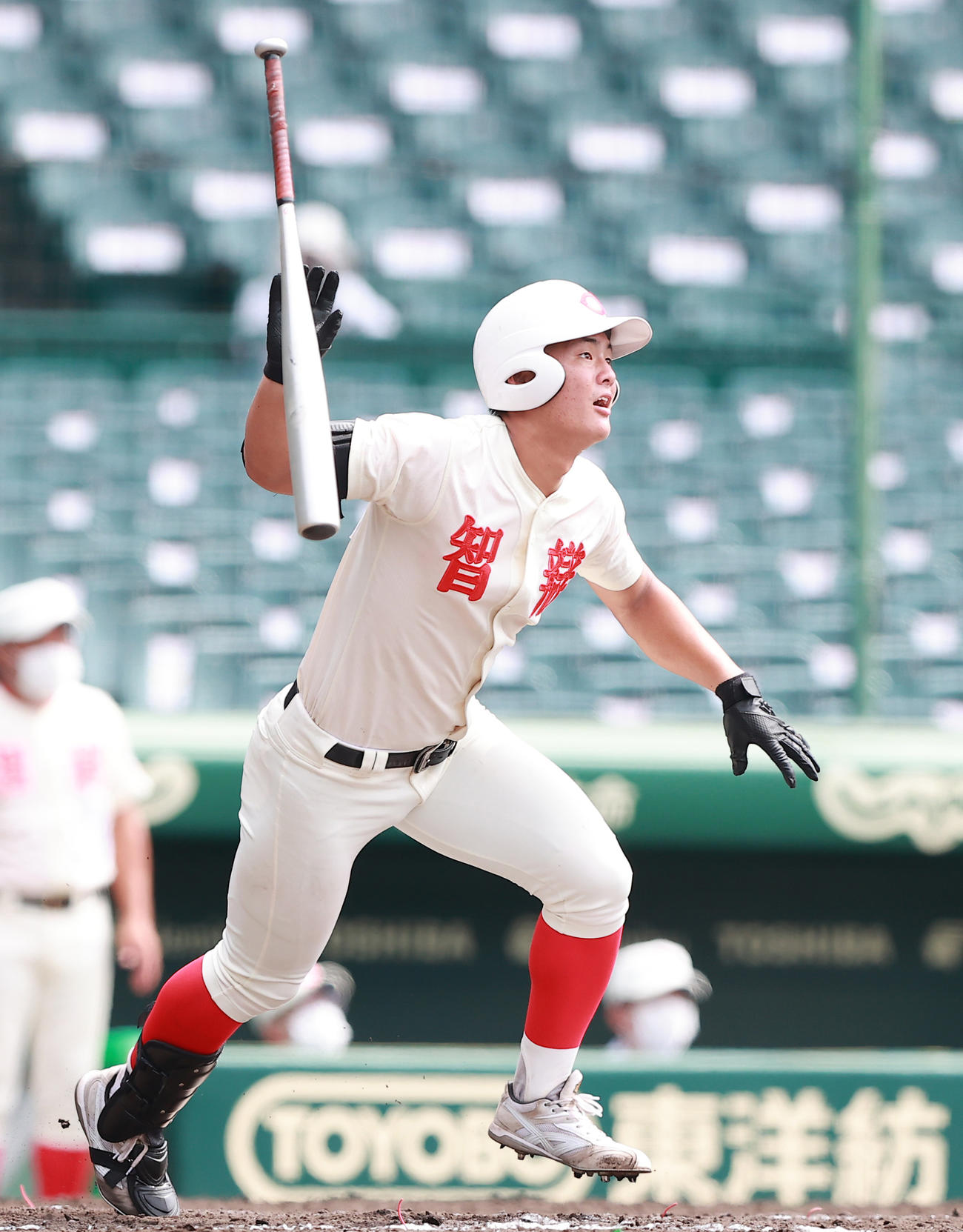 智弁学園の前川右京＝2021年8月25日