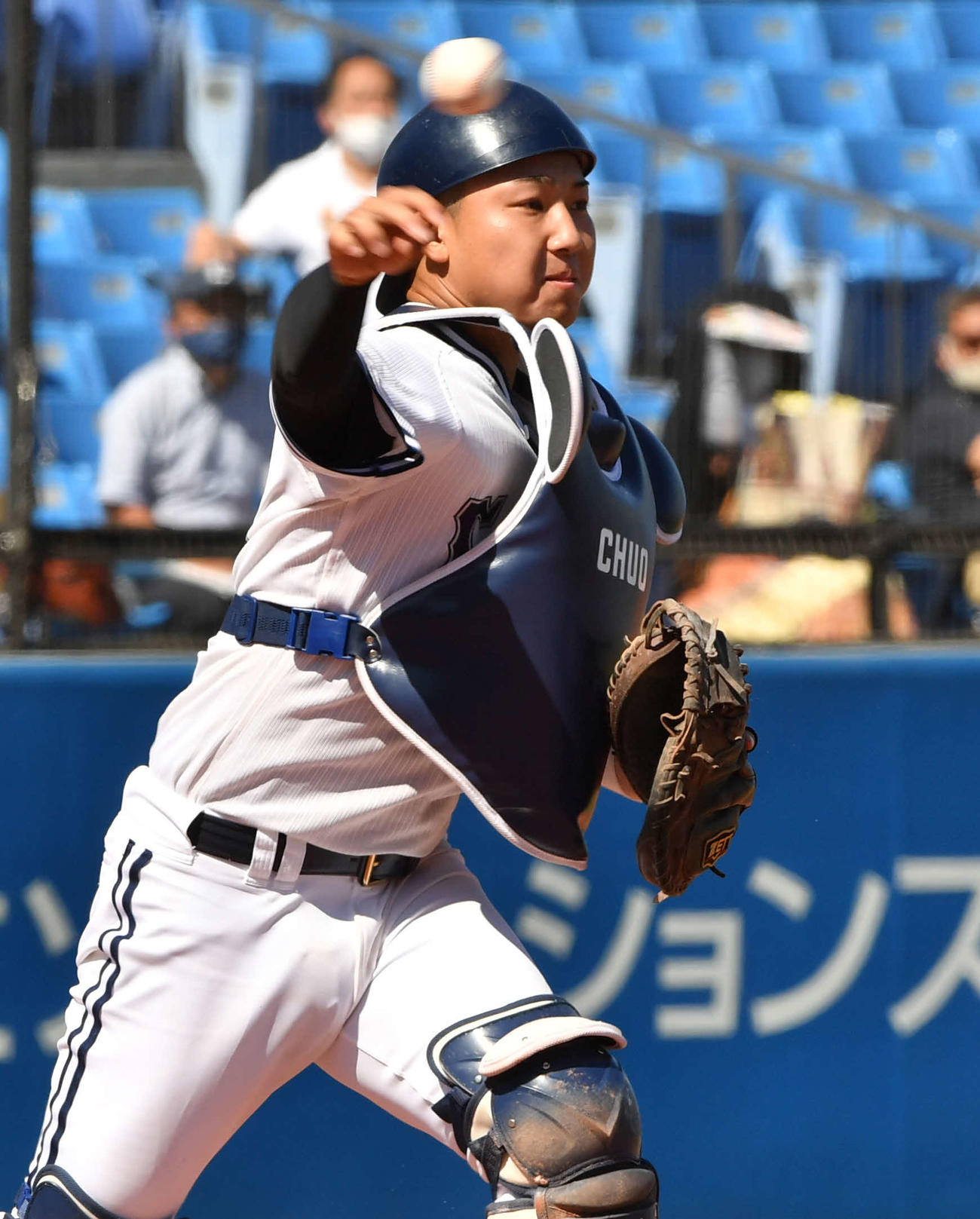 中大・古賀悠斗（2020年9月30日撮影）