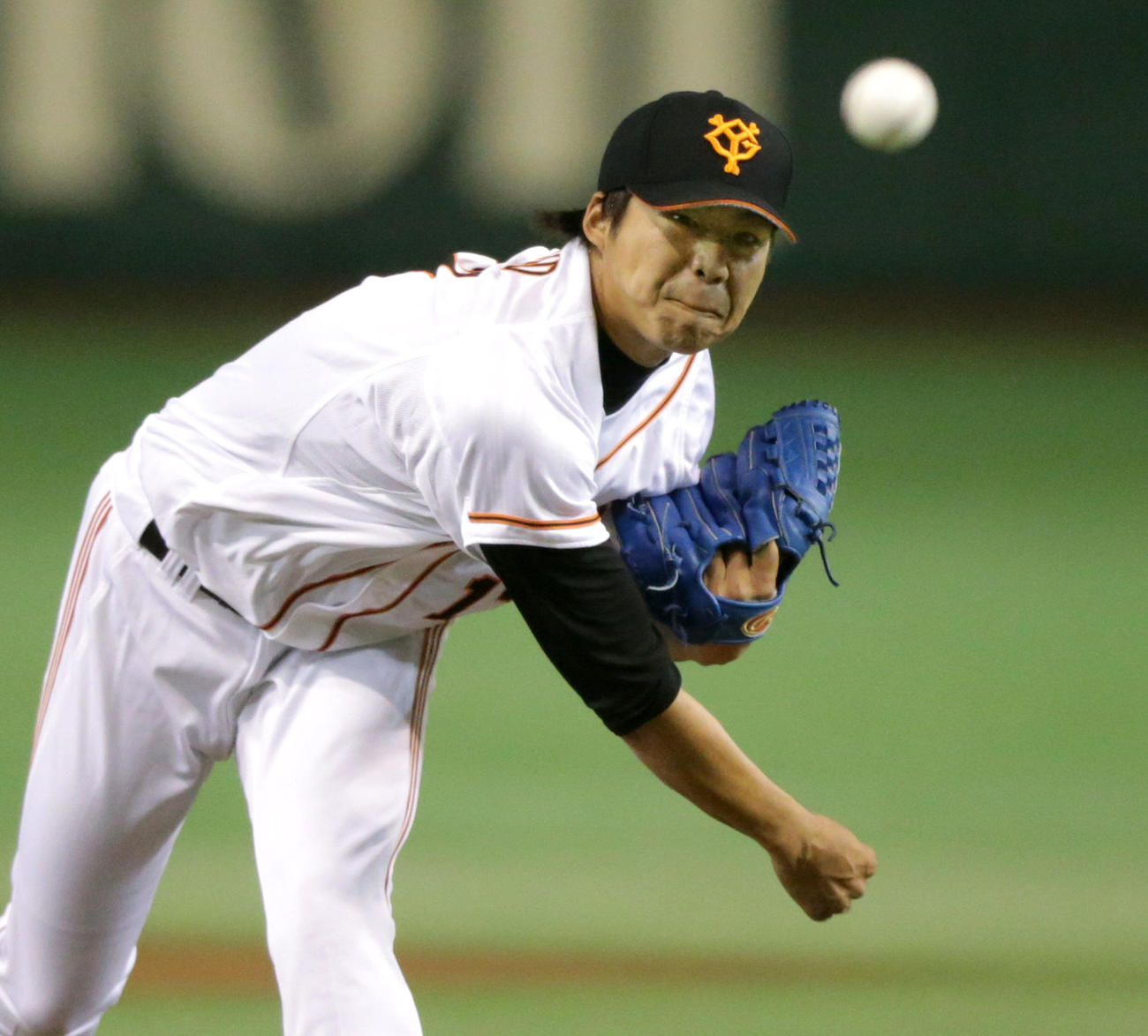 巨人東野峻（2012年6月9日撮影）