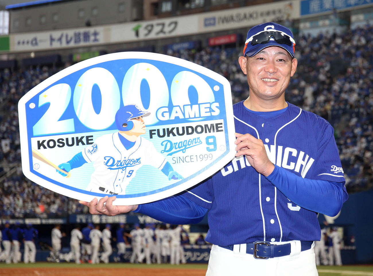 中日福留孝介（2021年10月10日撮影）