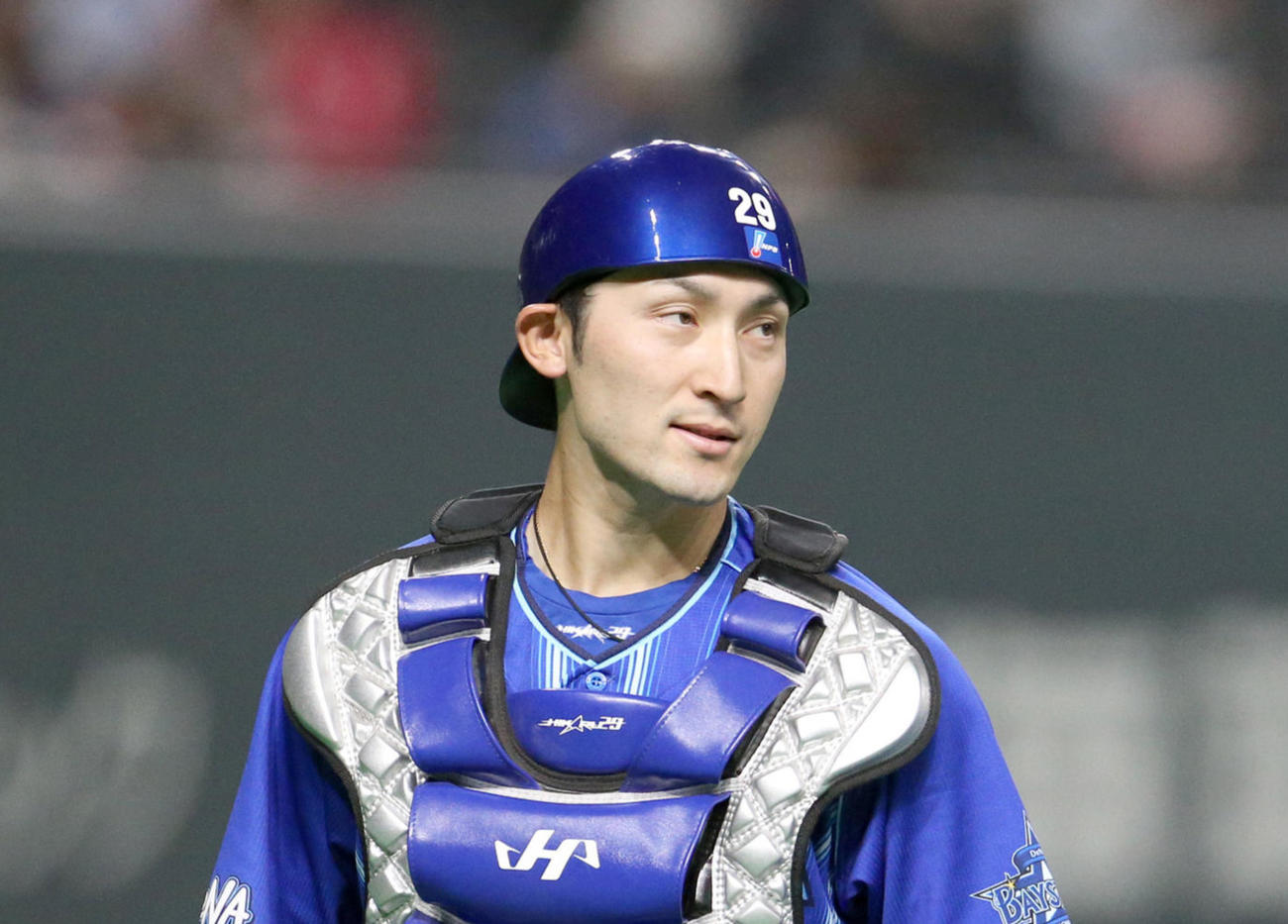 DeNA伊藤光（2021年6月11日撮影）
