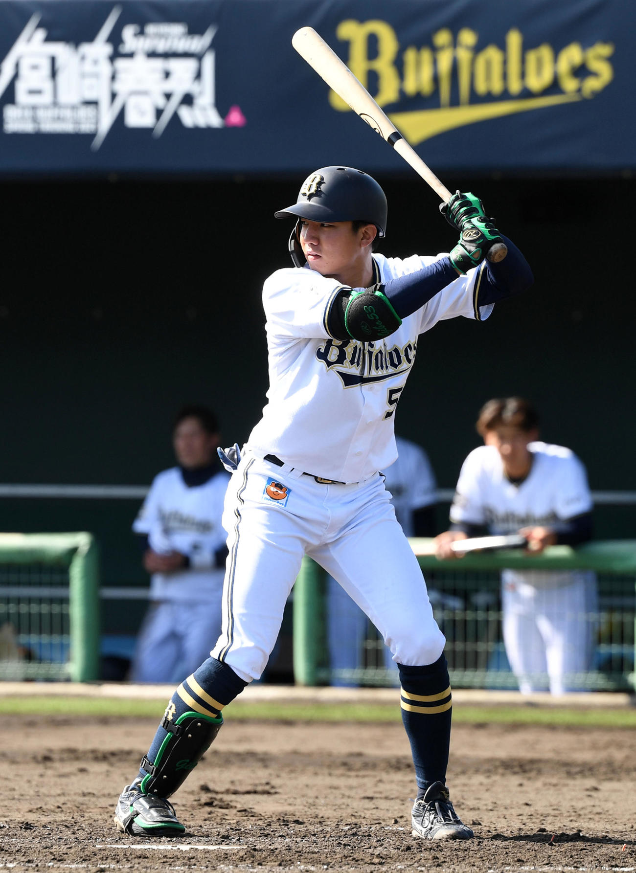 オリックス宜保翔（2021年2月15日撮影）