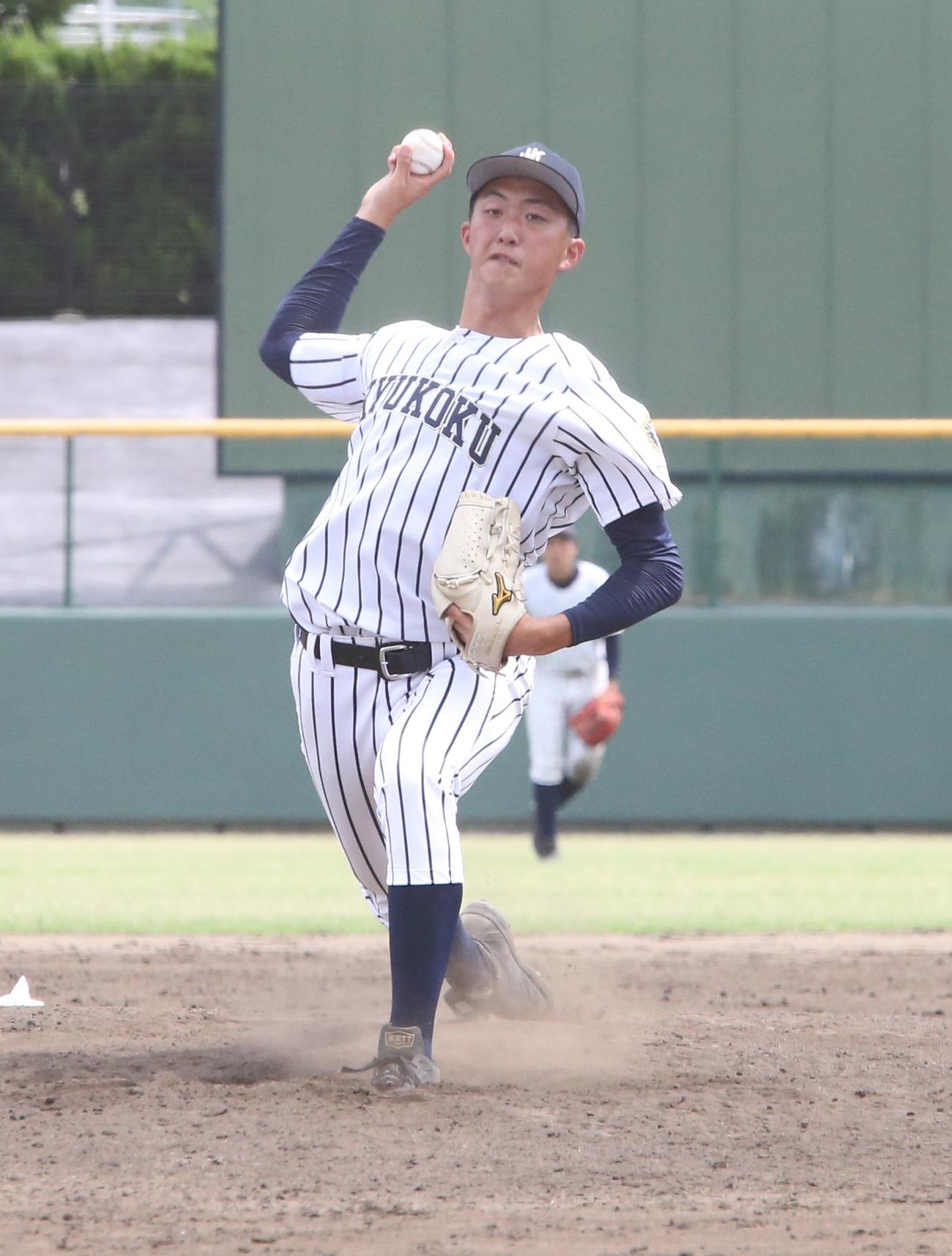 九州国際大付・柳川大晟（2021年7月13日撮影）