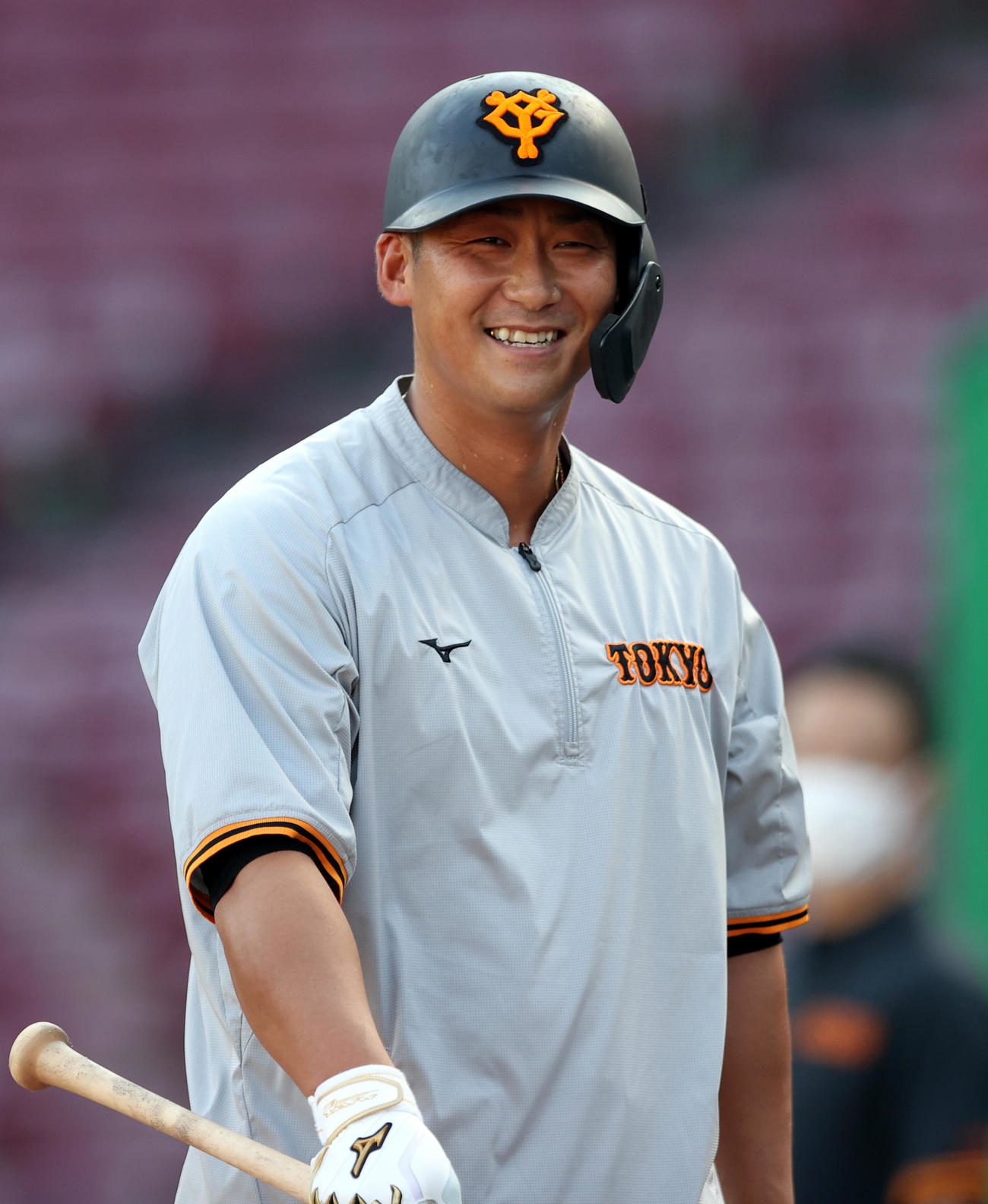 巨人中田翔（2021年9月22日撮影）