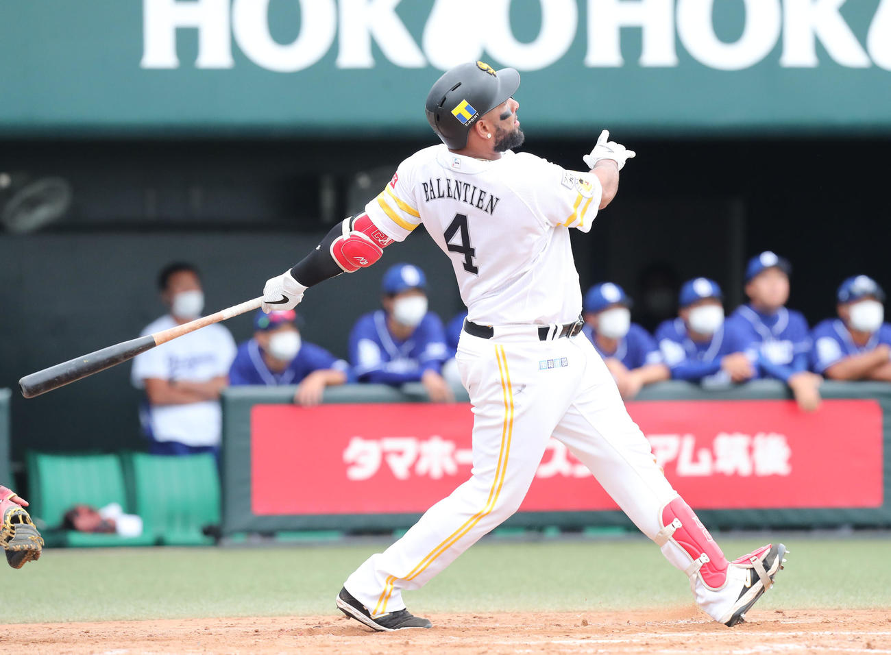 ソフトバンク・バレンティン（2021年9月30日撮影）