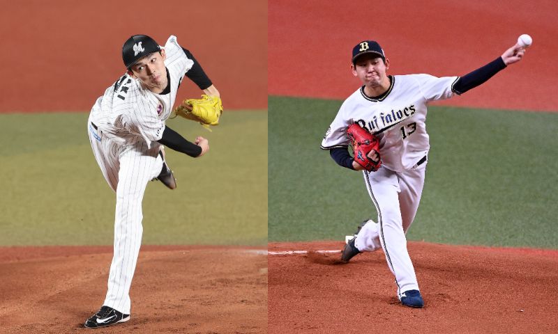 ロッテ佐々木朗希・オリックス宮城大弥