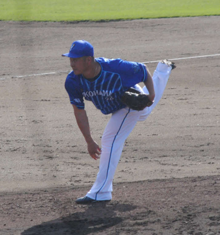 イースタン・リーグの最終戦、日本ハム戦で1回を無安打無失点に抑えたDeNA武藤祐太投手