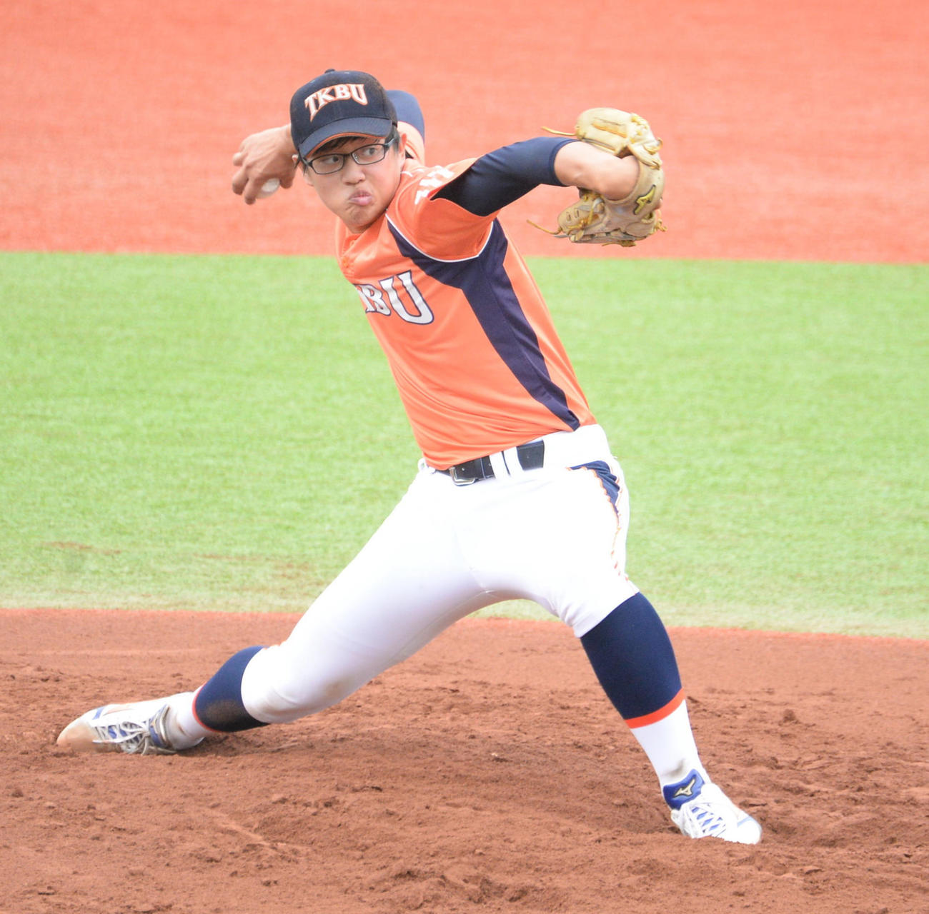7回1失点と好投した東北公益文科大・嵯峨
