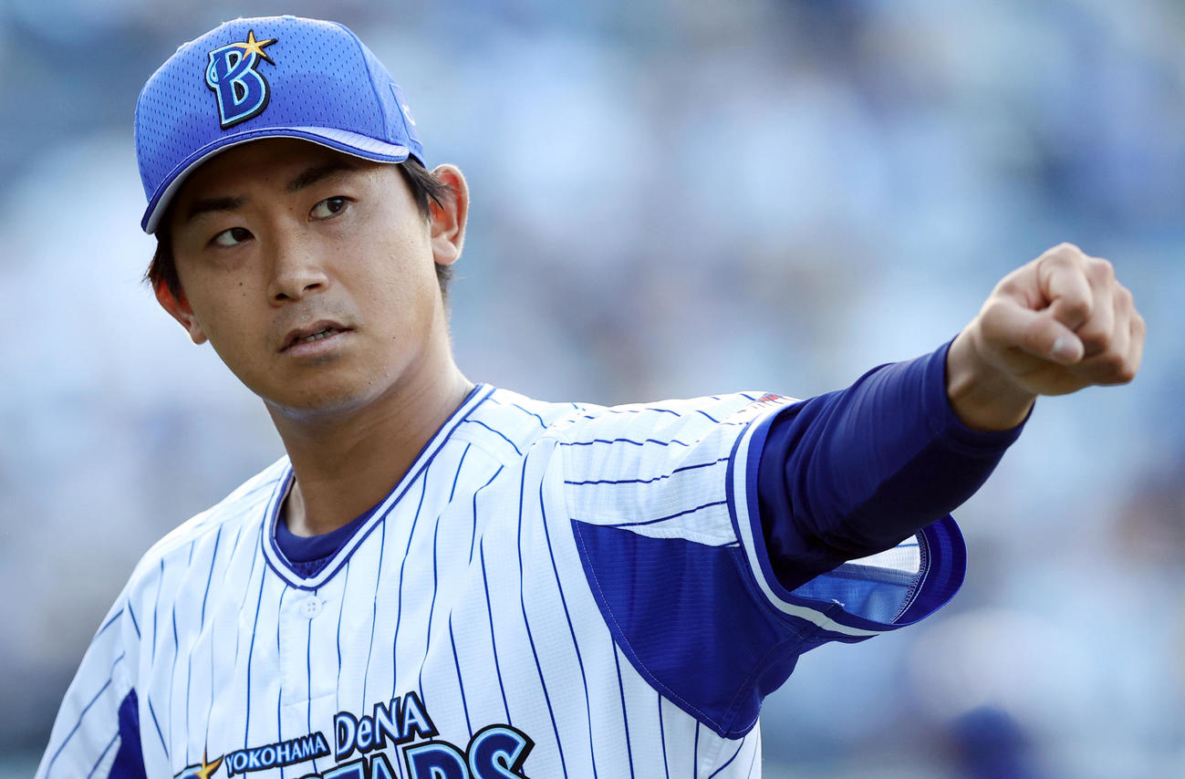 DeNA今永昇太（2021年10月10日撮影）