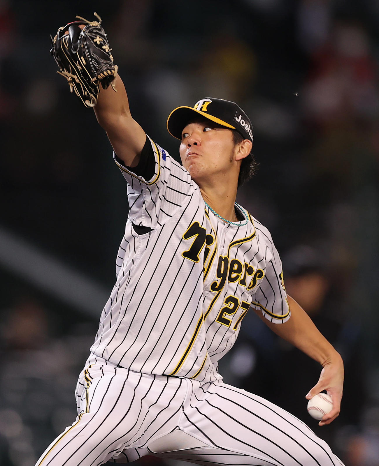阪神対広島　阪神先発の伊藤将（撮影・前田充）