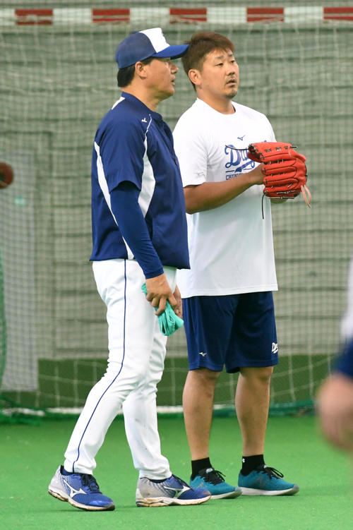 中日与田監督 たくさん勉強することがあった 引退松坂大輔とｗｂｃで共闘 プロ野球写真ニュース 日刊スポーツ