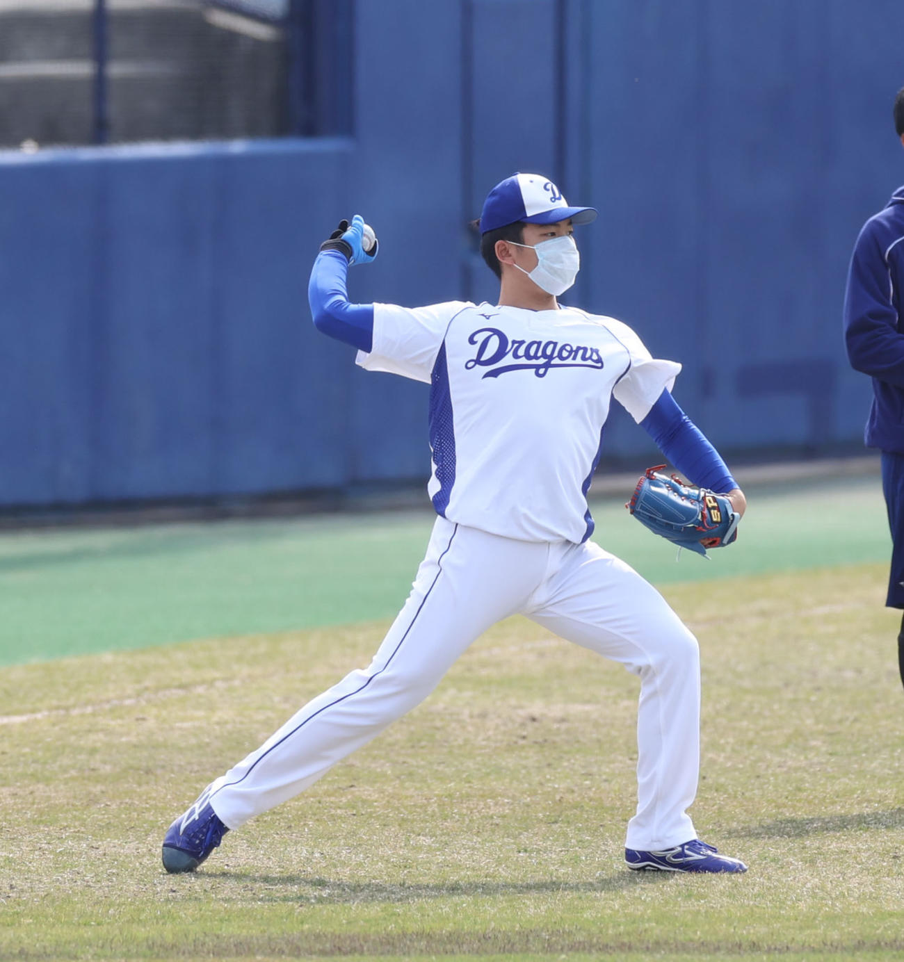 中日竹内龍臣（2020年4月16日撮影）