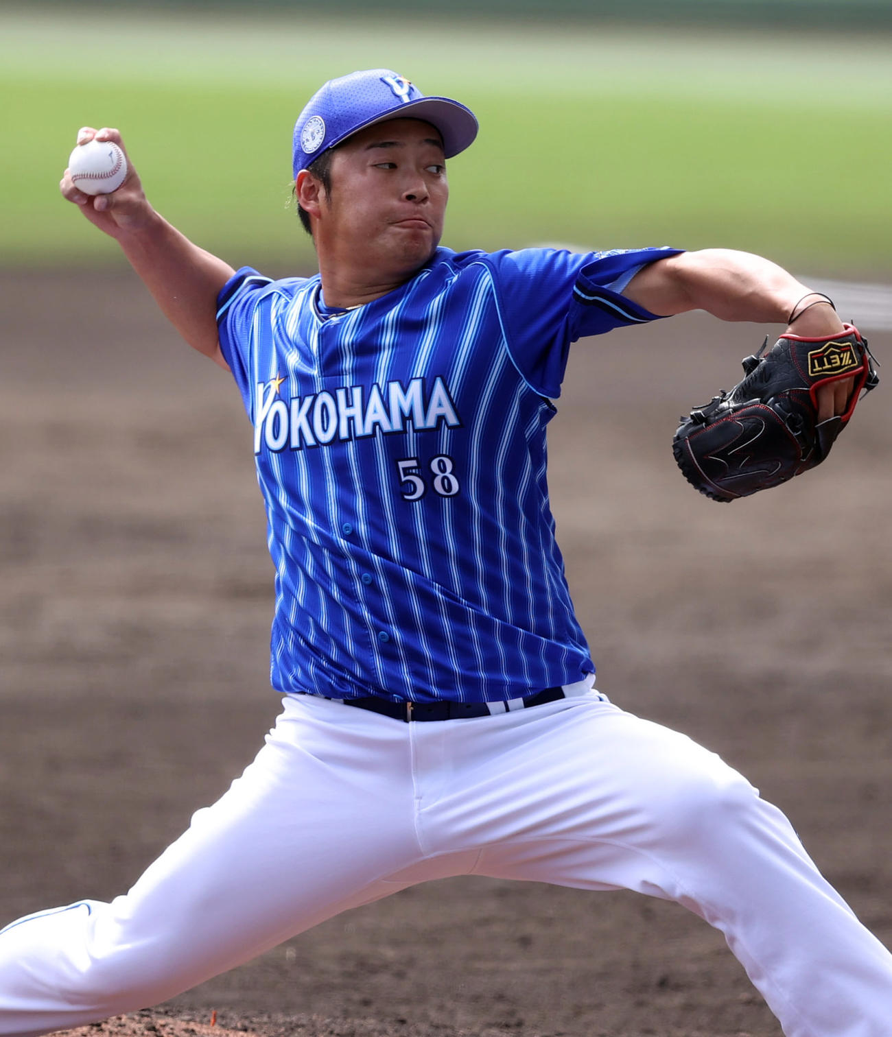 DeNA武藤祐太（2021年2月27日撮影）