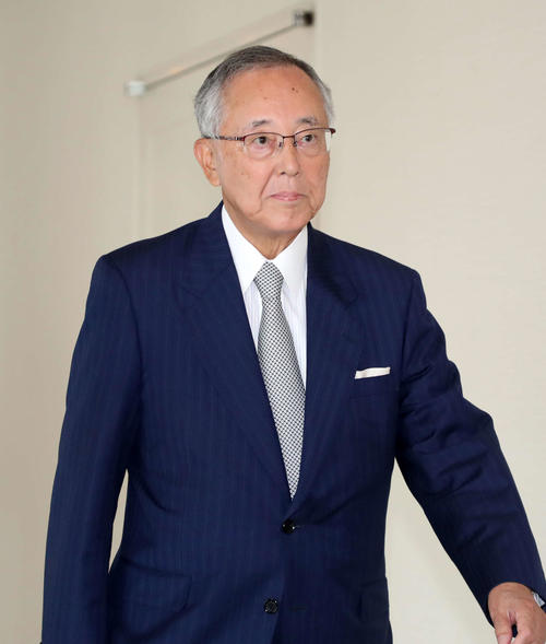 オリックス宮内オーナー（2019年7月3日撮影）