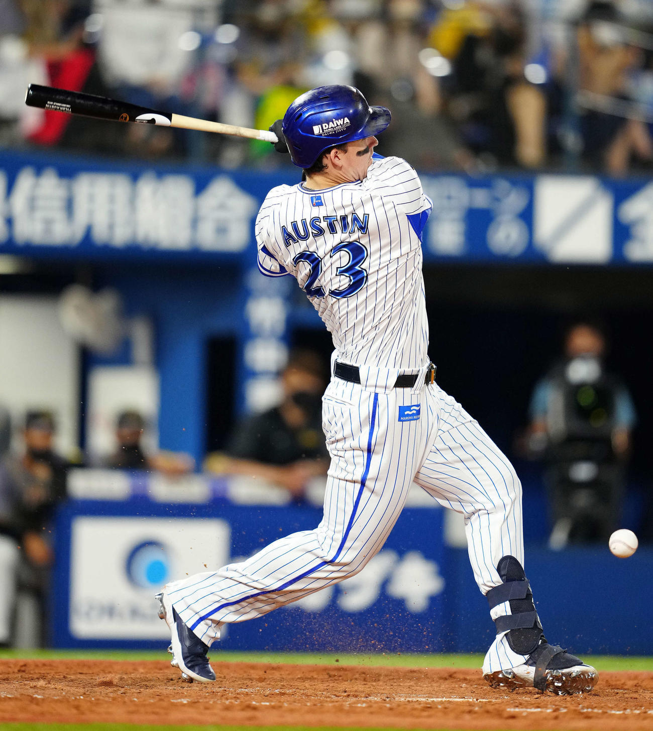 DeNA・オースティン（2021年10月5日撮影）