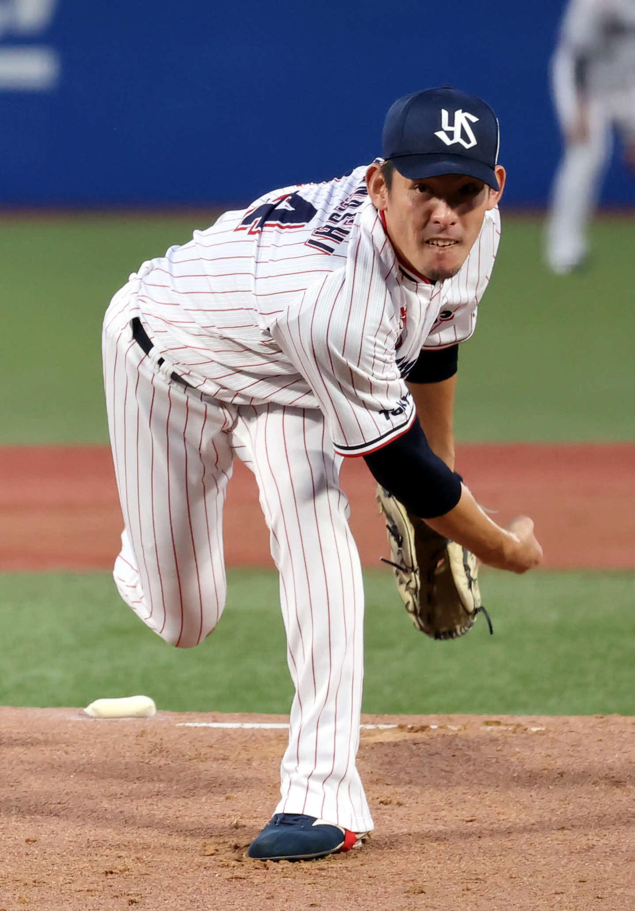 ヤクルト高梨裕稔（2021年9月24日撮影）