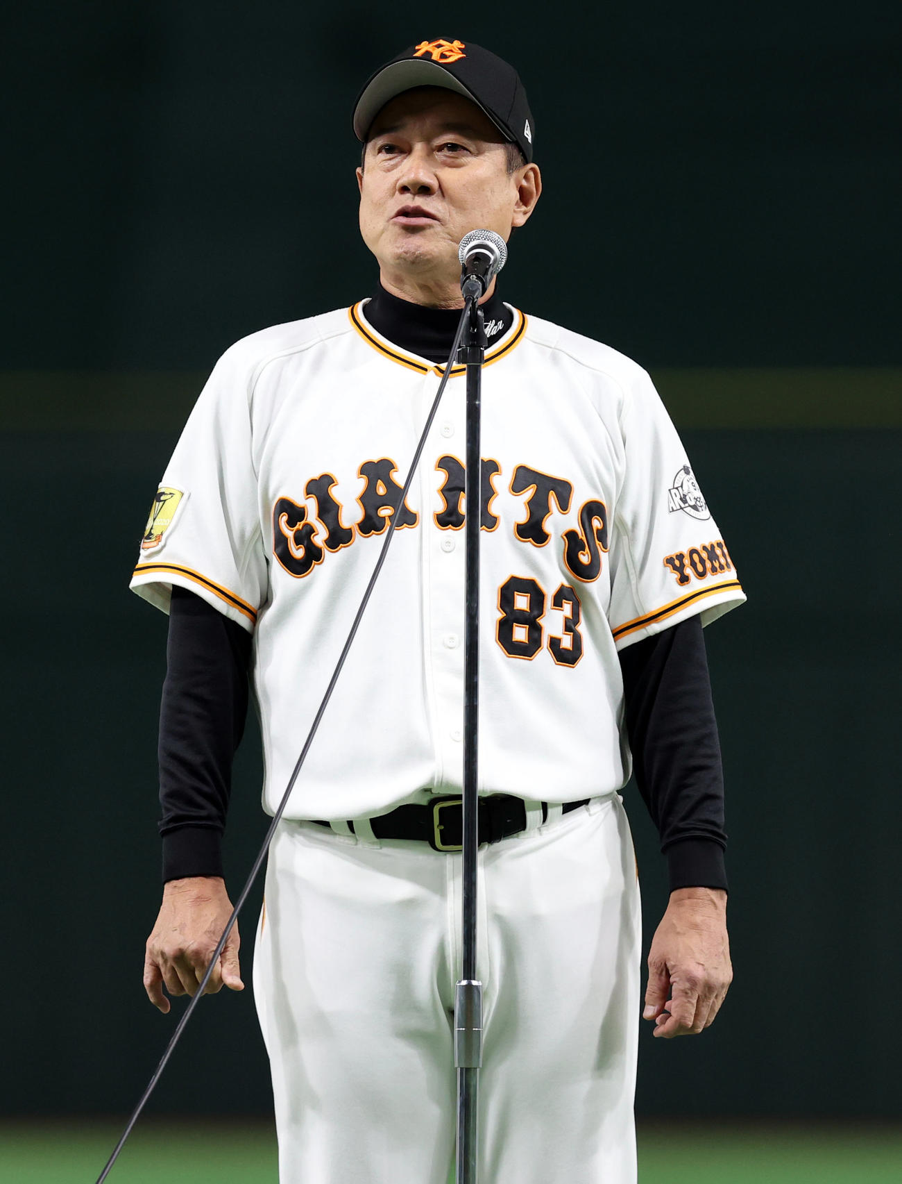 巨人原辰徳監督（2021年10月23日撮影）