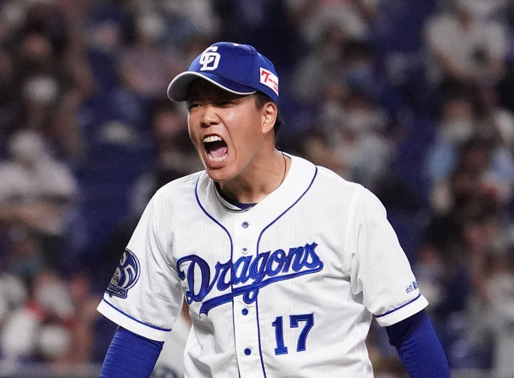 中日柳裕也（21年10月12日撮影）