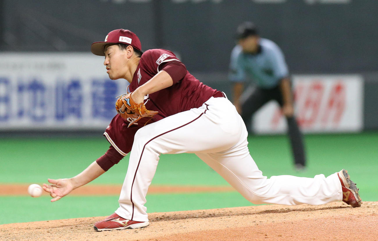 楽天牧田和久（2021年8月21日撮影）