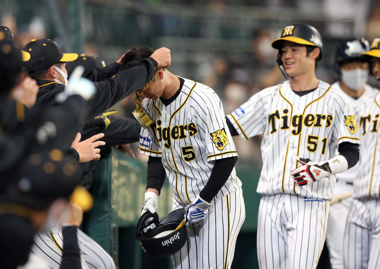 阪神近本光司（2021年10月18日撮影）