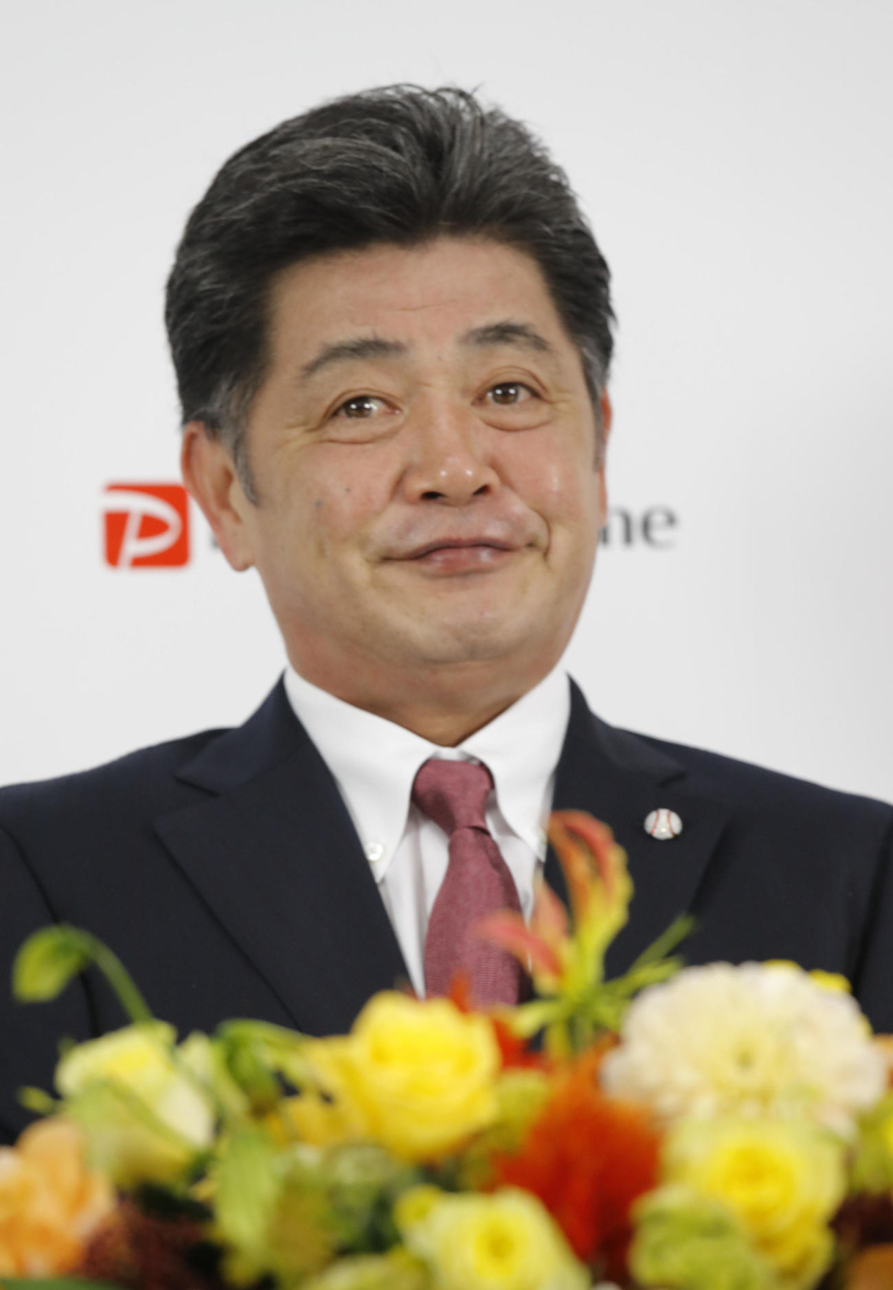 退任会見で話をする工藤公康前監督（撮影・現場代表）