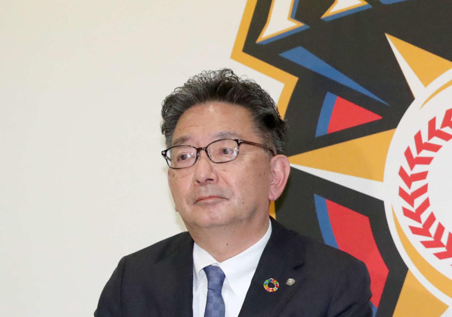 日本ハム川村浩二球団社長（撮影・佐藤翔太）