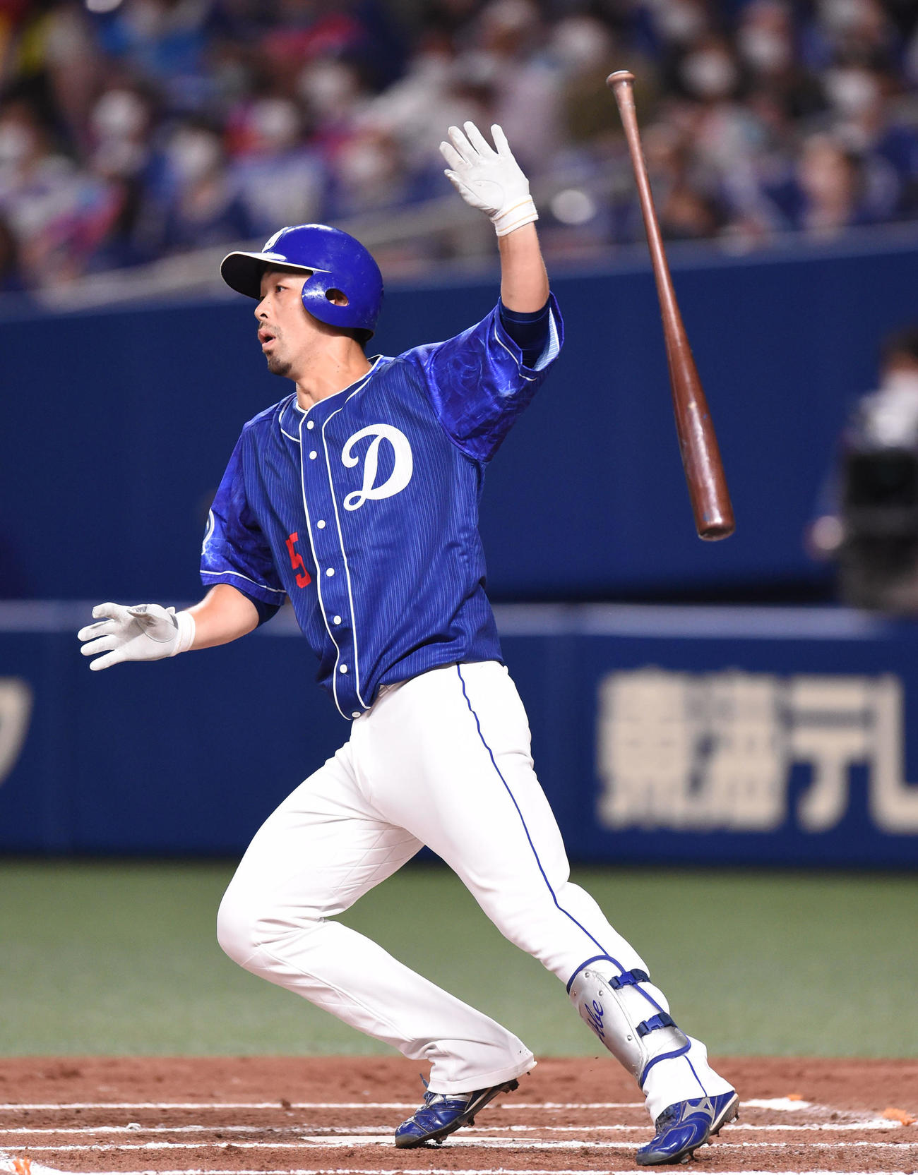 中日阿部寿樹（2021年7月9日撮影）