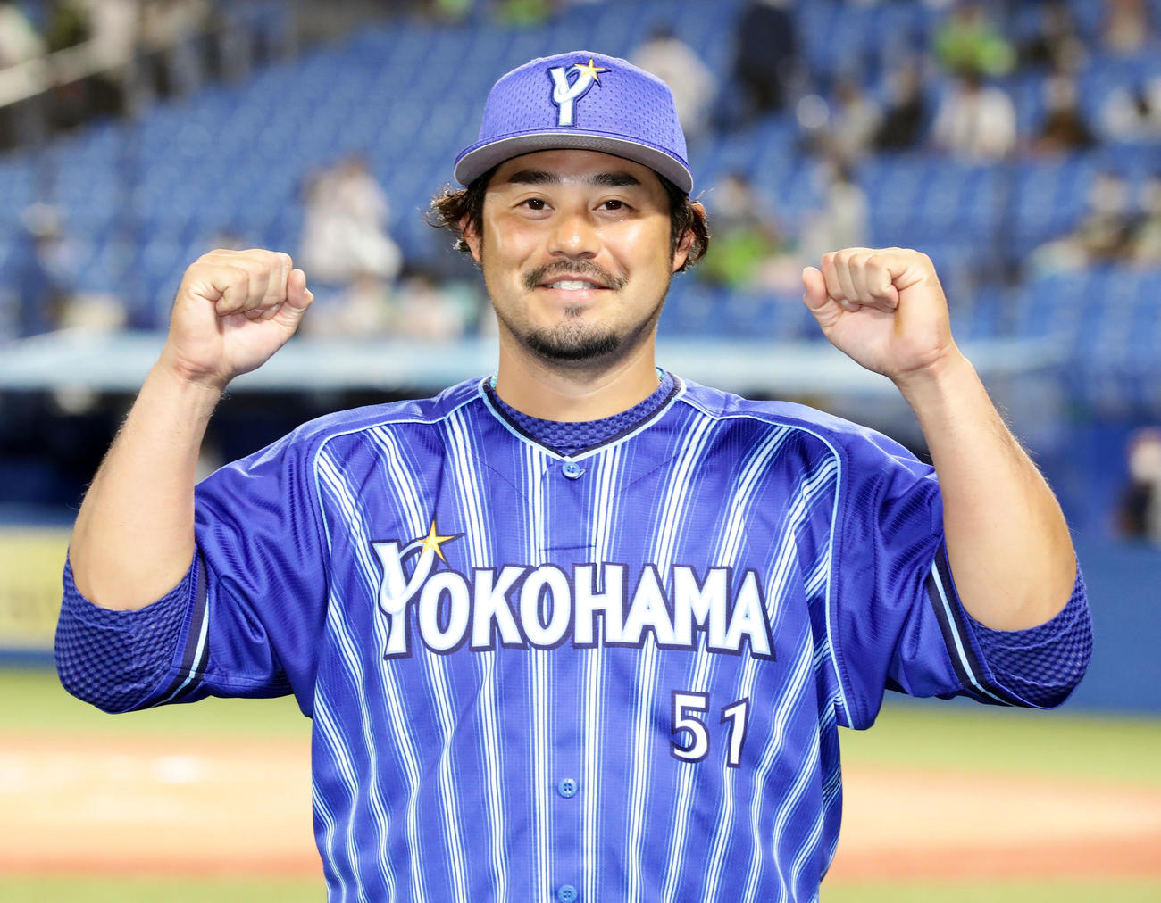 DeNA宮崎敏郎（2021年9月30日撮影）