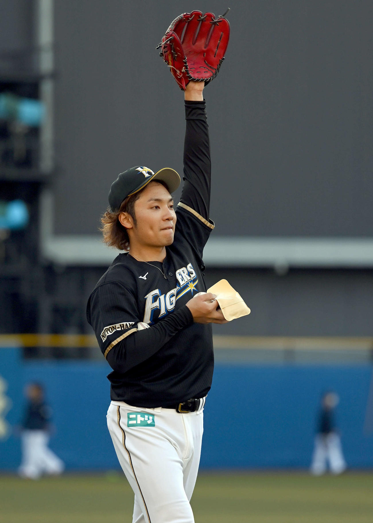 最終戦で10勝目を目指す日本ハム伊藤（撮影・たえ見朱実）