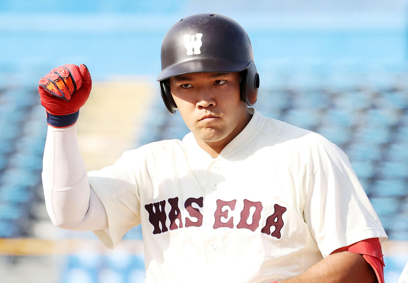 早大・今井脩斗（21年10月撮影）