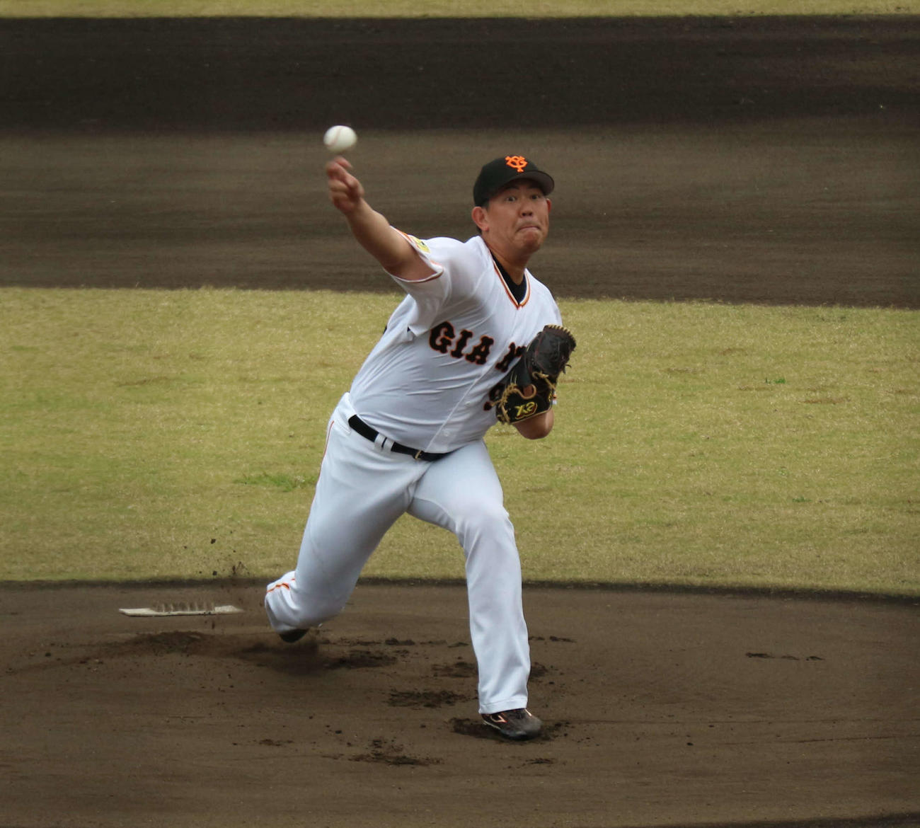 フェニックスリーグ・日本ハム戦で調整登板をする山口