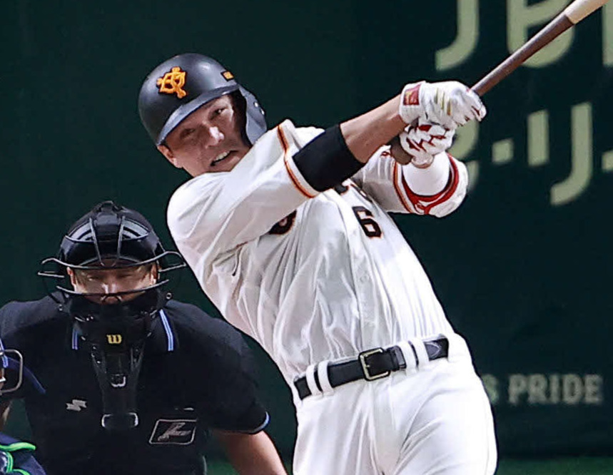 巨人坂本勇人（2021年9月18日撮影）