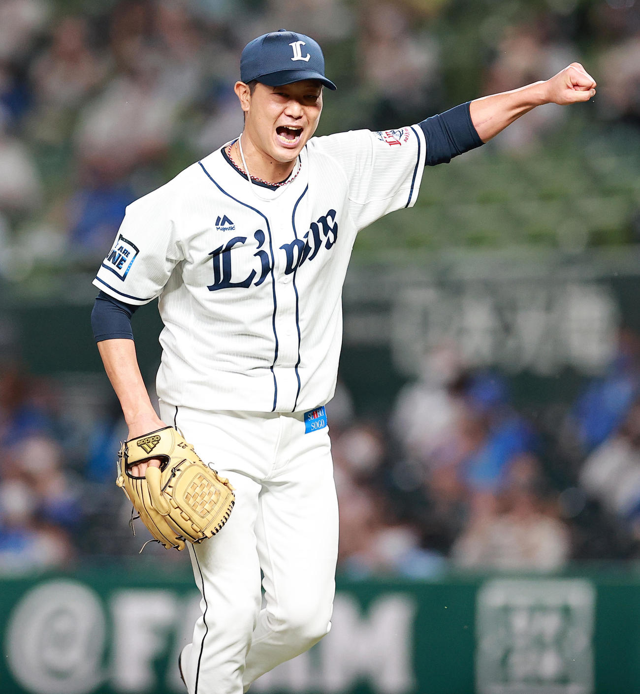 兼任コーチとなる内海哲也（2021年6月10日撮影）