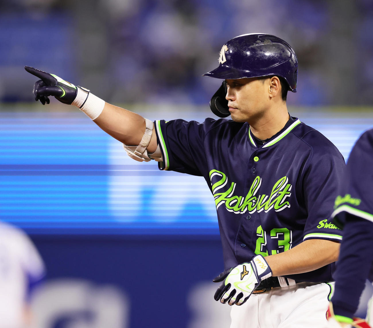 ヤクルト青木宣親（2021年10月26日撮影）