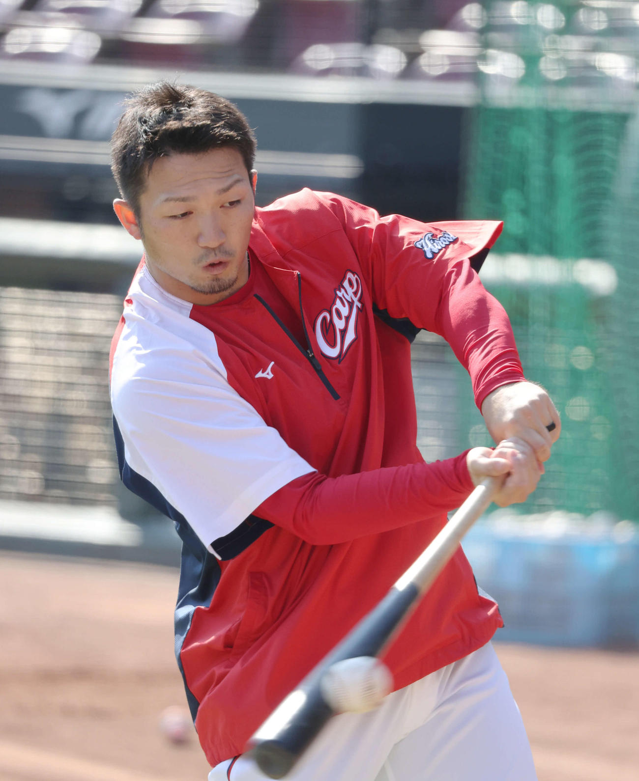 鈴木誠也（2021年10月31日撮影）