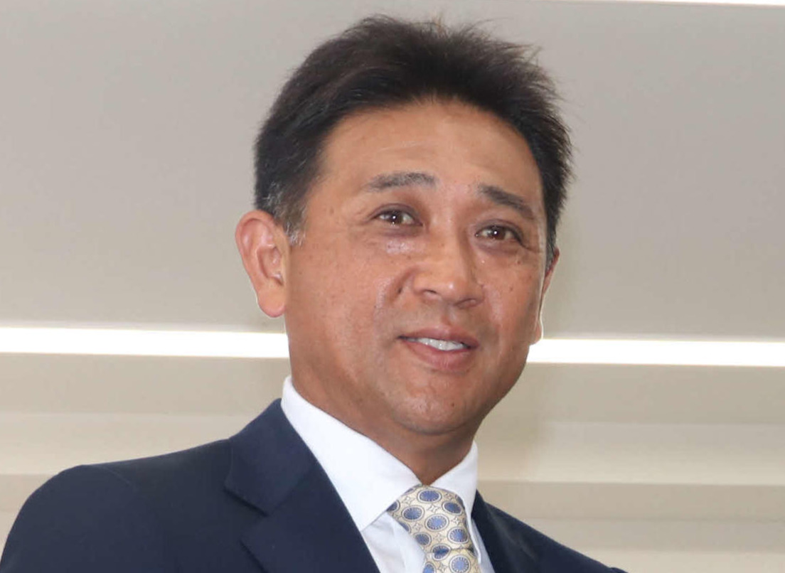 日本ハム林孝哉スカウト（2019年10月25日撮影）